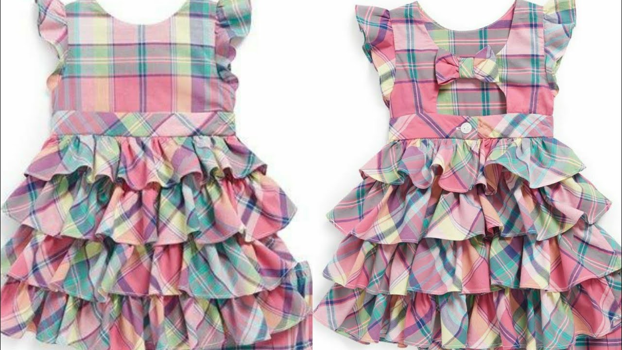 beautiful and comfortable baby frock