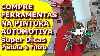 Pintura Automotiva- Pistola BC 8013 Bico 1.3mm Steula