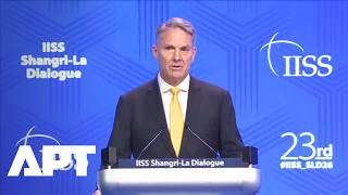 Maritime Chokepoints Becoming Tools of Coercion, Australia Warns at Singapore Dialogue | APT