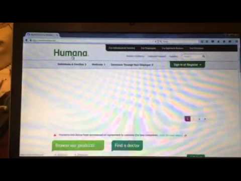Creating a Humana Log-In for Humana Vitality