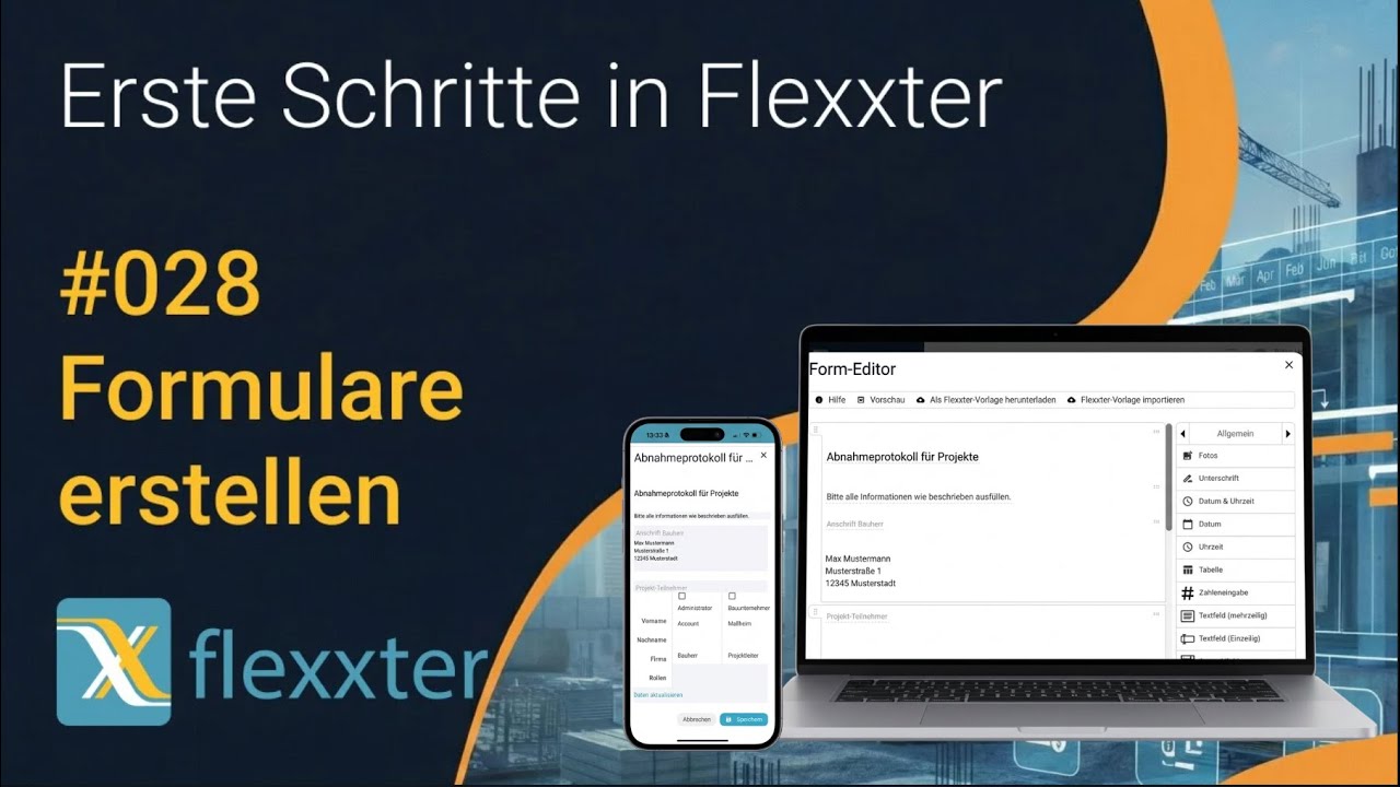 Flexxter erklärt: 028 - Formulare erstellen