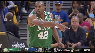 Al Horford & Marcus Smart Respond To Steph Curry's Legendary First Quarter| 2022 NBA Finals| FERRO
