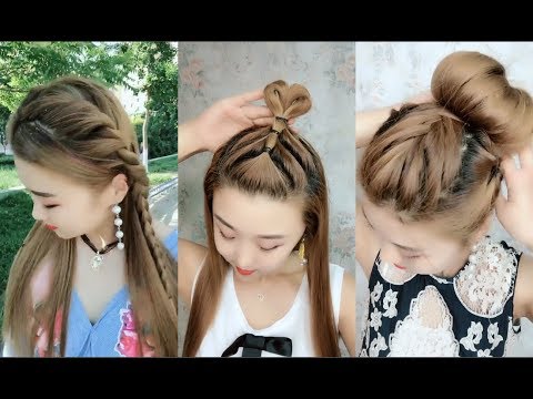 Hướng Dẫn Tết Tóc Đẹp Đơn Giản Dễ Làm - Easy Hairstyles Tutorials For Girls #5