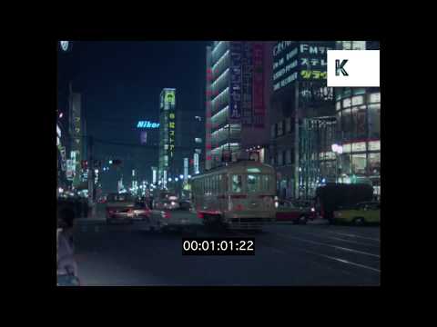 1960s Ginza, Tokyo at Night, HD from 35mm | Kinolibrary