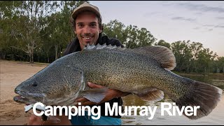 BIG FISH Camping Drifting and Fishing the Murray River