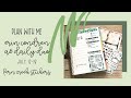 PLAN WITH ME | July 12-18 | Erin Condren A5 Daily Duo | Fern Creek Stickers
