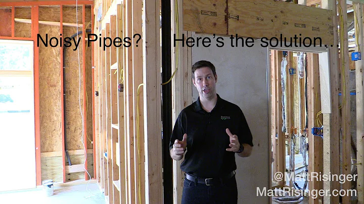 Quiet Plumbing Pipes