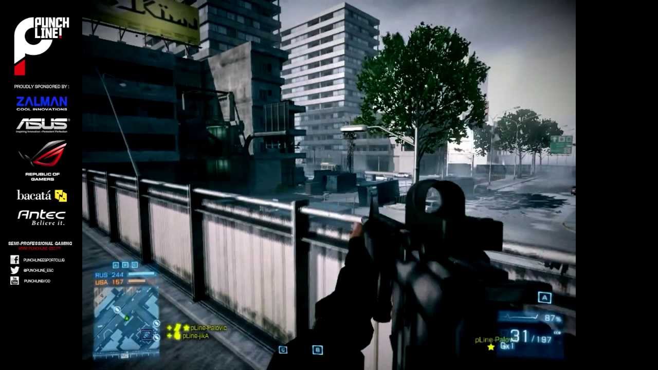 BF3 - pLine vs BrutalityCorps - Bazaar (5v5 competitive)