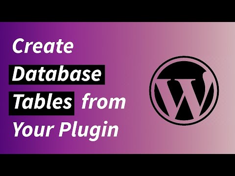 Video: Hoe maak ik een aangepaste database in WordPress?