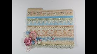 Crafting with SLIMcard's Stash Episode 4: Altered File Folder