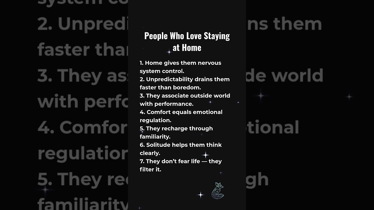 Comfort = Survival for These People 