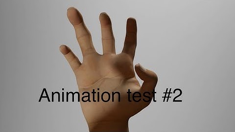 Werewolf transformation animation test#2