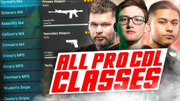 NEWEST Pro MW CDL Loadouts for MP5 (after GA