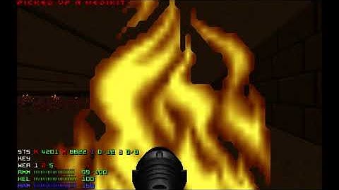 Doom 2 SlaughterMAX Level 31 UV with 126% in 59:38 (Greedy)