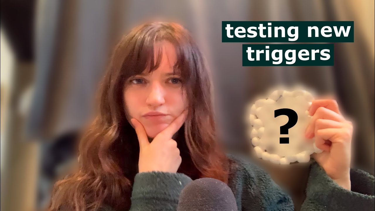 ASMR  ~ Trying New & Unexpected Triggers! (with whispers)