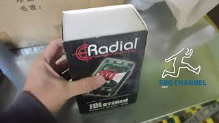 Di-Box Radial JDI Stereo распаковка