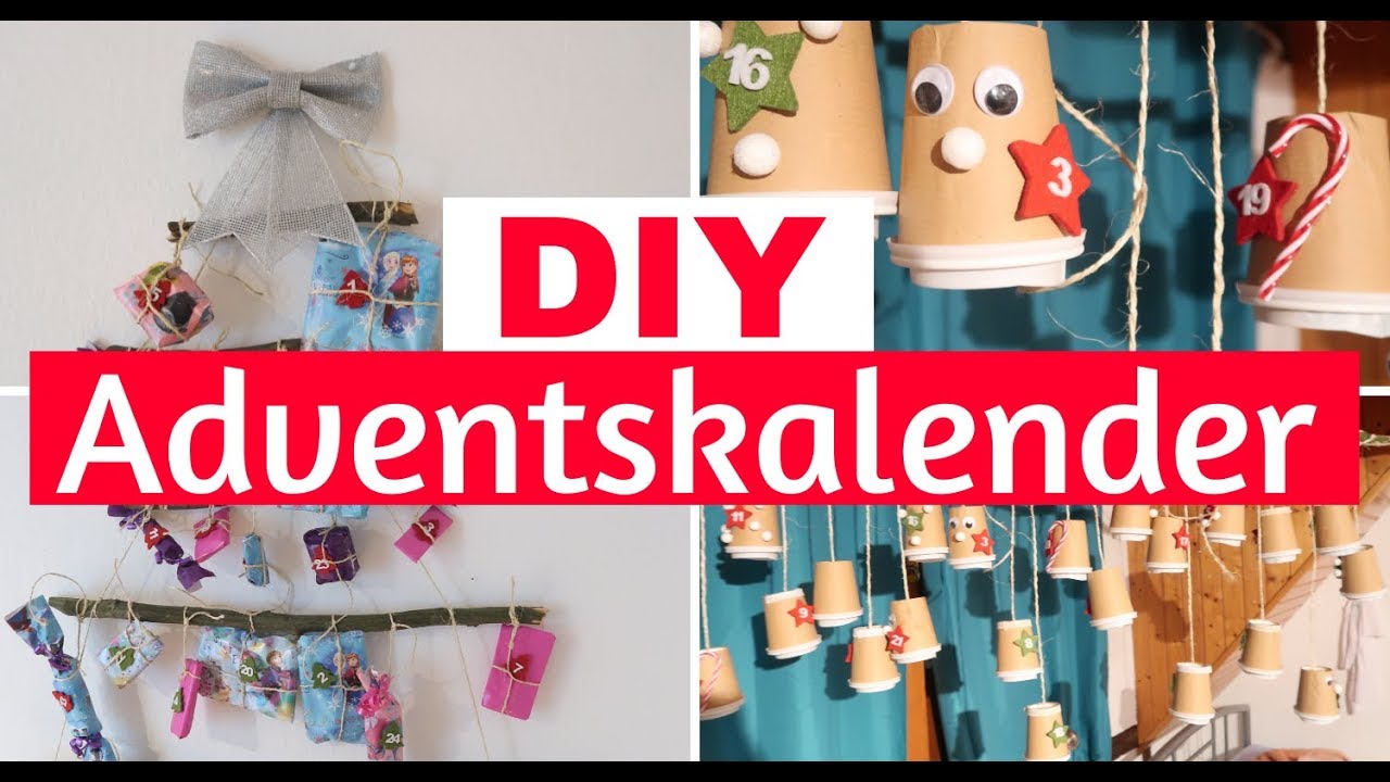 2 DIY ADVENTSKALENDER zum nachmachen SCHNELL, EINFACH