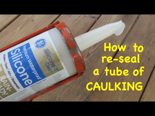 EASY Way How To Set Up A Caulking Gun 