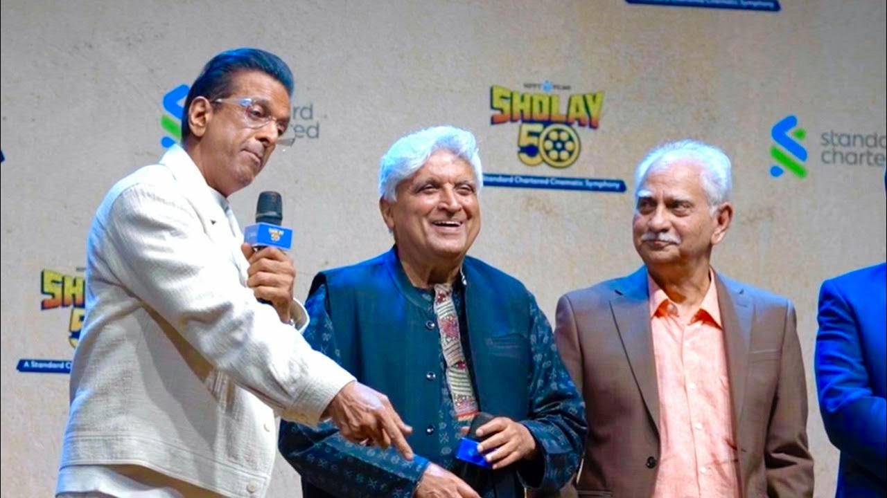 Sholay | Ye Dosti |Javed Akhtar | Javed Jafri | Ramesh Sippy | Ravi Pawar Symphony 50 th Anniversary