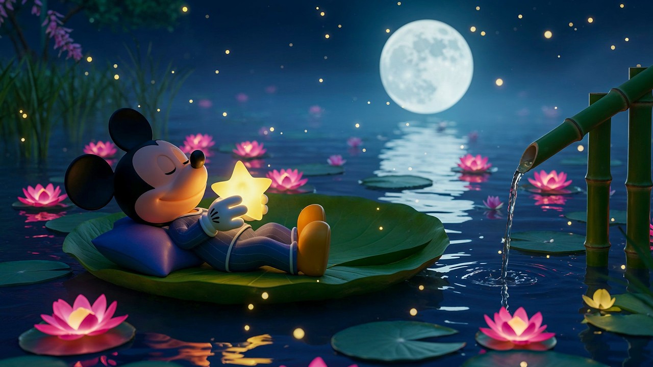 Глубокий сон всю ночь 😴 | Быстрое засыпание • Снятие стресса • Целебная музыка