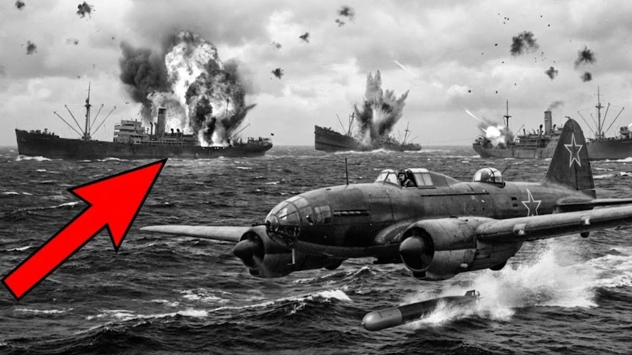 Командиры называли его полёт «самоубийством» — он потопил 3 немецких транспорта за вылет