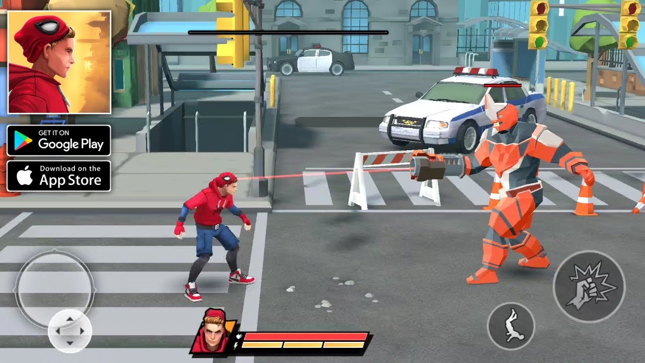 Spider Fighter: Superhero Revenge Gameplay (Android,IOS) - YouTube
