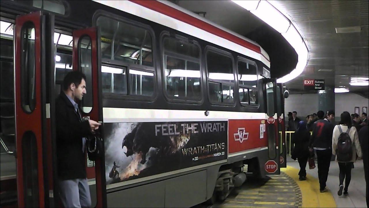 Toronto TTC Streetcars and Subway at Union Station, 15.03.12