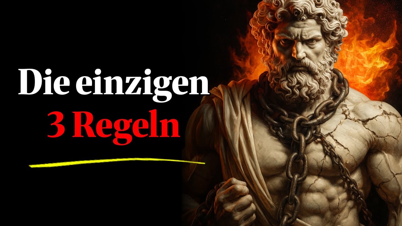3 stoische Säulen, die 90 % deiner Lebensprobleme lösen werden