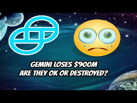 Gemini loses $900m, are they ok or Destroyed?