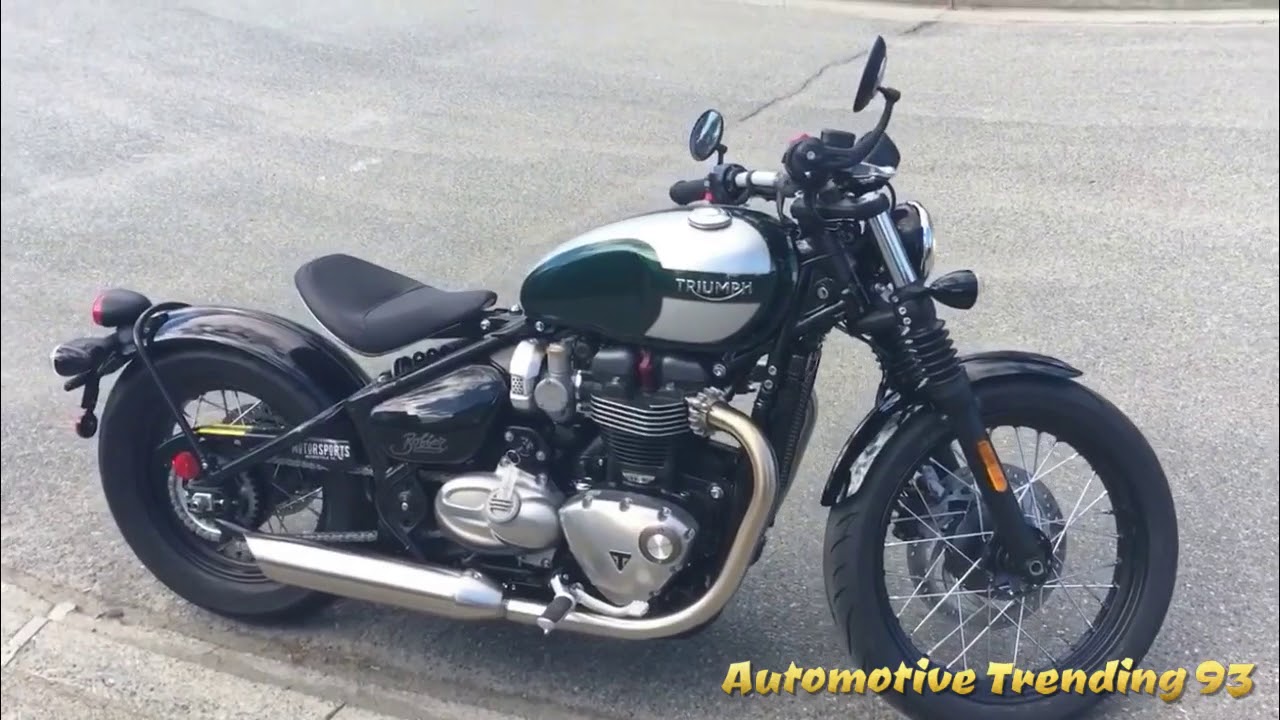 Triumph Bonneville Bobber 1200 2018 2019 New Concept Youtube