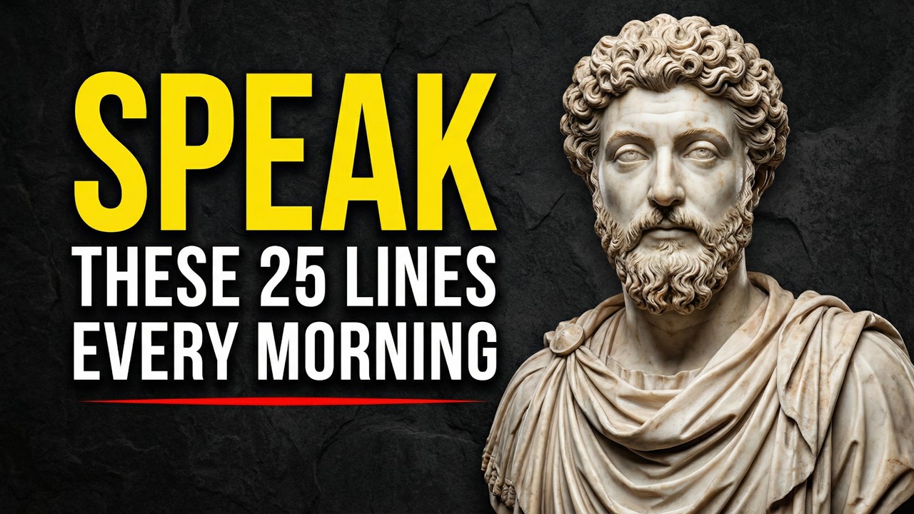 What if You Spoke These 25 Lines Every Morning?