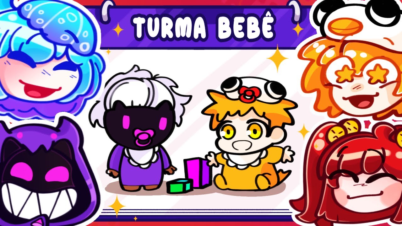 Turma da Batatinha VIRARAM BEBÊS no Gartic Phone!