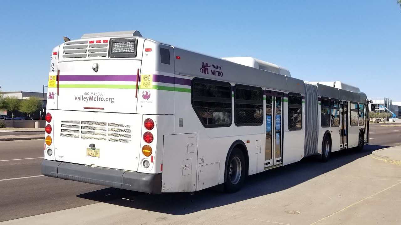 Valley Metro (Route 17) 2017 New Flyer XD60 (8104) YouTube