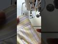 Interface only the outer cuff to eliminate bulky seams. #sewing #sewinghacks