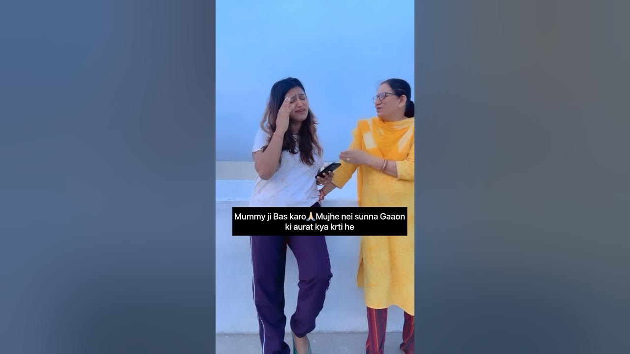Mummy ji BAs karo .. thaggg mat karo shorts ytshorts saasbahu jodi