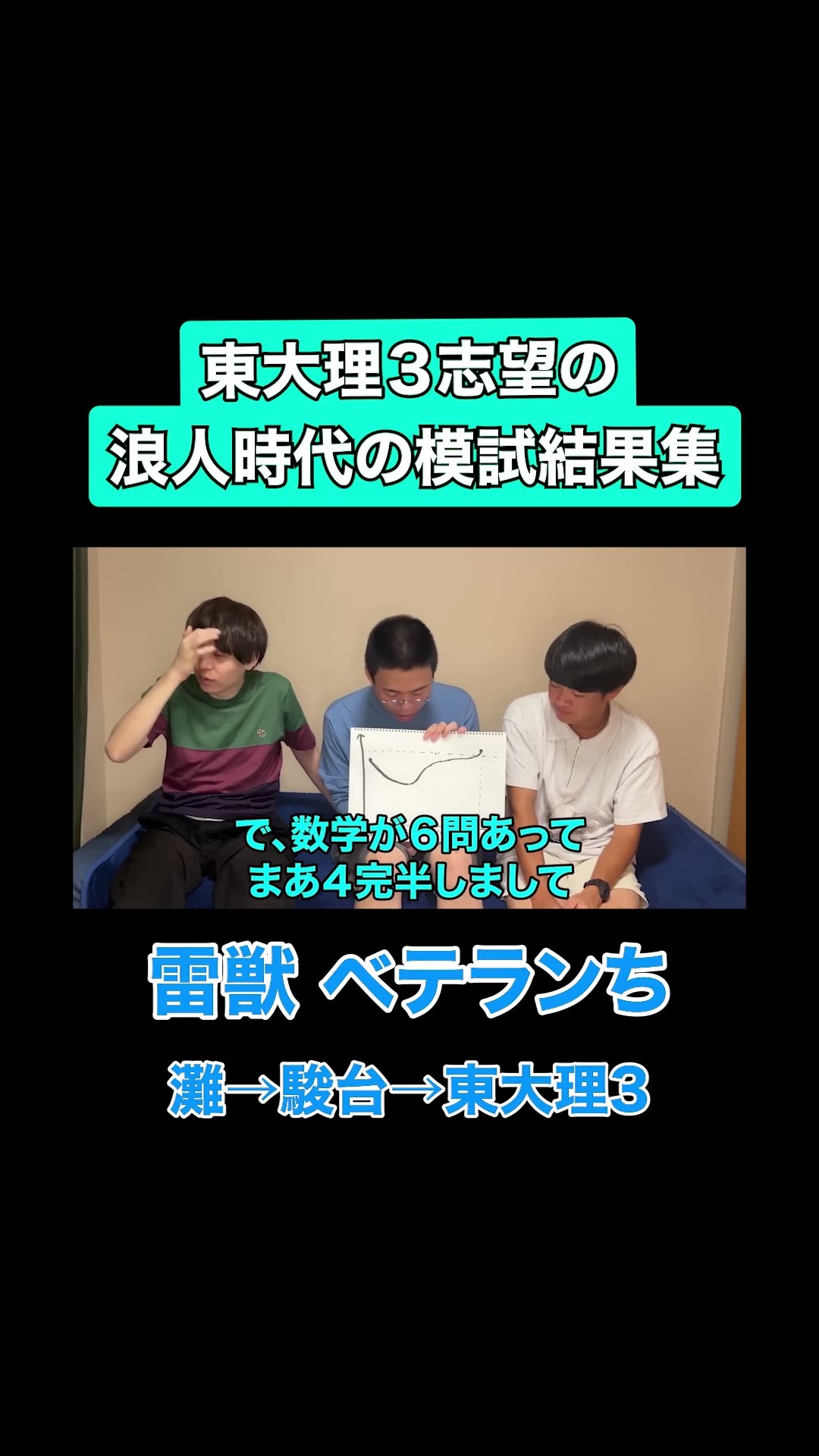 Veteran Chi, List of Mock Exams from My Ronin Days #Tokyo