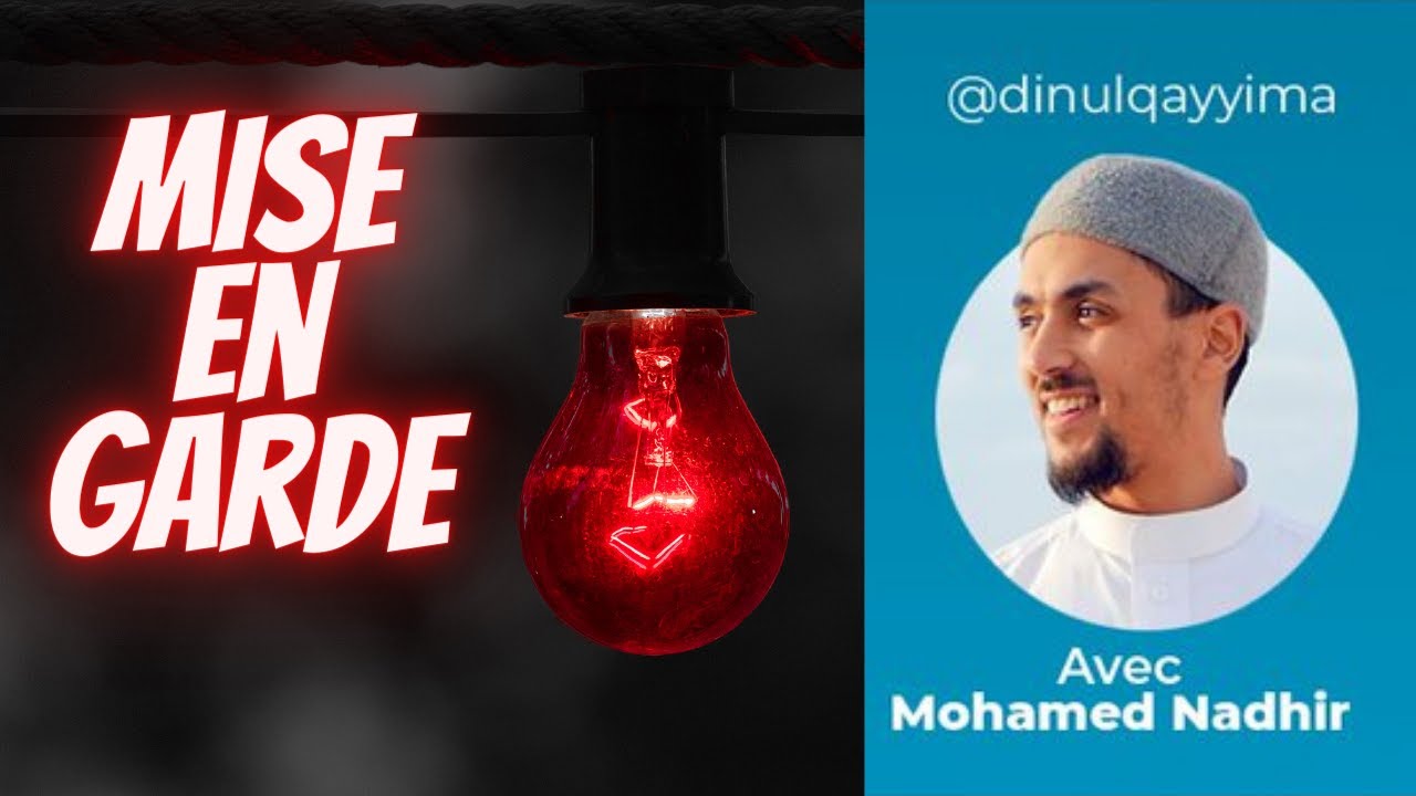 Je RÉPONDS aux MISES EN GARDE ?