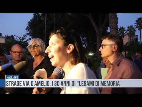 Video Palermo: strage via dAmelio, i 30 anni di Legami di Memoria