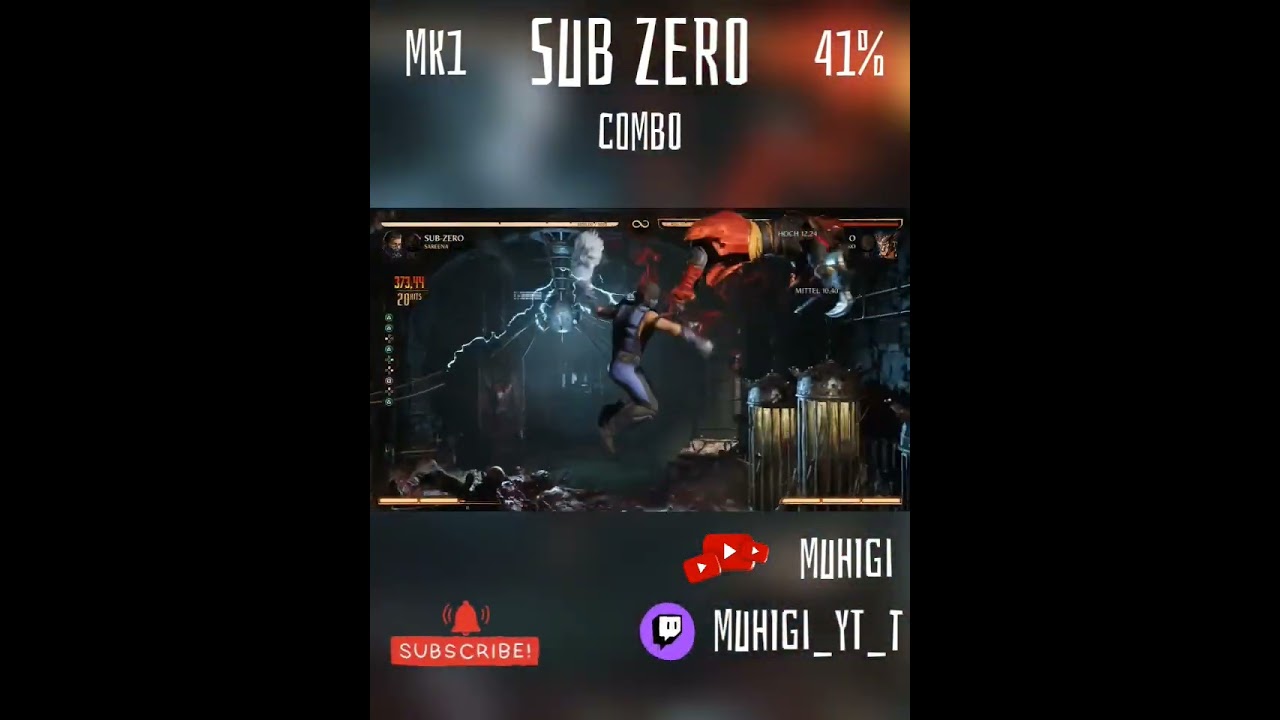 MK1 Sub-Zero combo 41% [one bar]