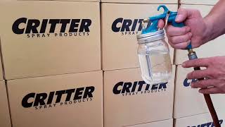 Critter Spray Products 118 Siphon Gun Setup