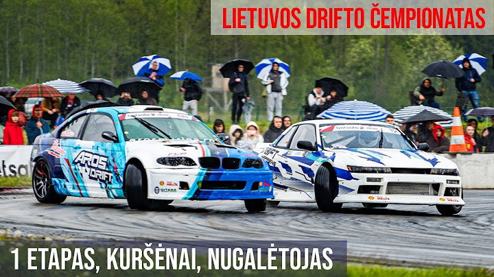 Lietuvos drifto čempionatas 2022, 1 etapas, Kuršėnai / nugalėtojo komentaras