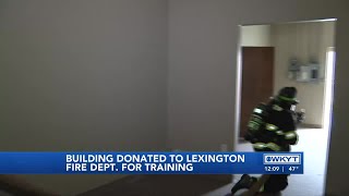 WATCH | Building donated to Lexington Fire Department for special training