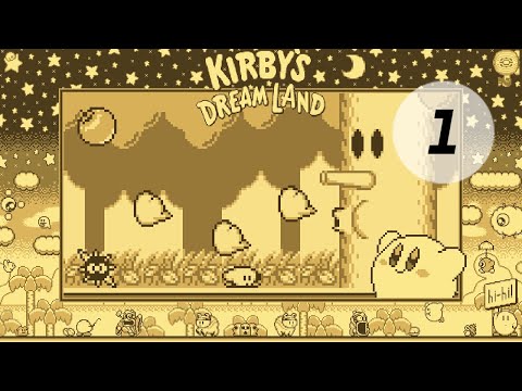Прохождение Kirbyu0027s Dream Land - #1 - Сказка начинается здесь