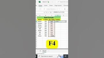 📊 Excel RANK Formula – Rank Data in Seconds!