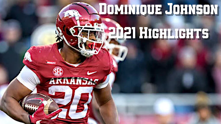 STRONGEST RB in the SEC: Dominique Johnson 2021 Highlights