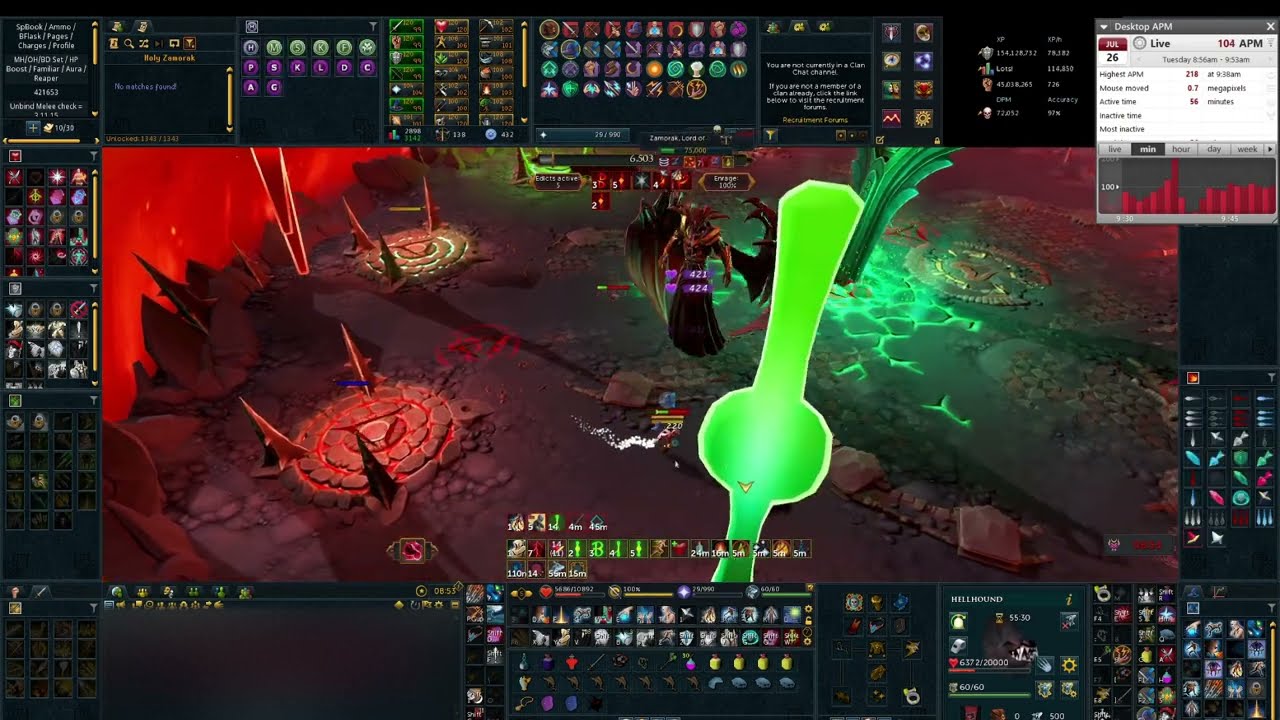 Zamorak 100% Enrage – T85 Unperked Weapons / Golden Subjugation