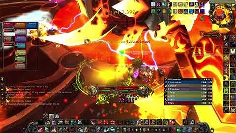 WoW Cataclysm Classic protection warrior pve Firelands Ragnaros