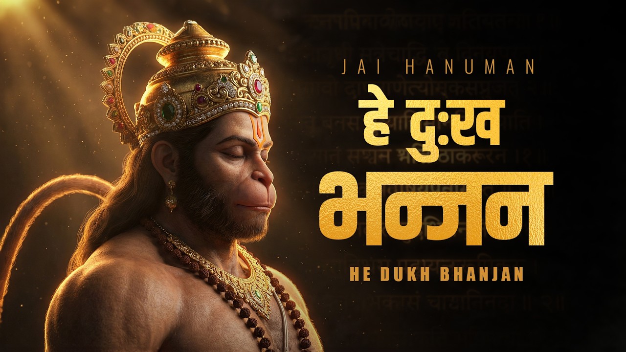 हे दुःख भंजन मारुती नन्दन | Hey Dukh Bhanjan Maruti Nandan | Sankat Mochan | Hanuman Bhajan | Song