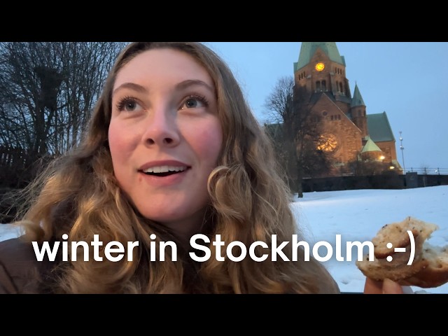 Travel vlog - My First Swedish Winter | Dreams Do Come True!!!