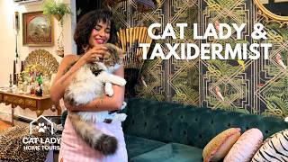 Inside a Cat-Loving Taxidermist’s Vintage Brooklyn Home | Cat Lady Home Tour